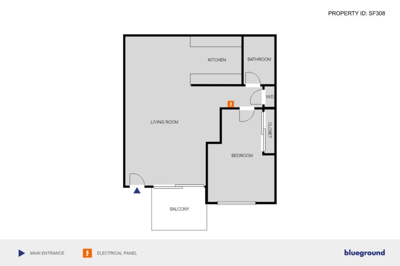 1br W Pool Gym Nr Caltrain Mall Sfo-308 Apartamento *